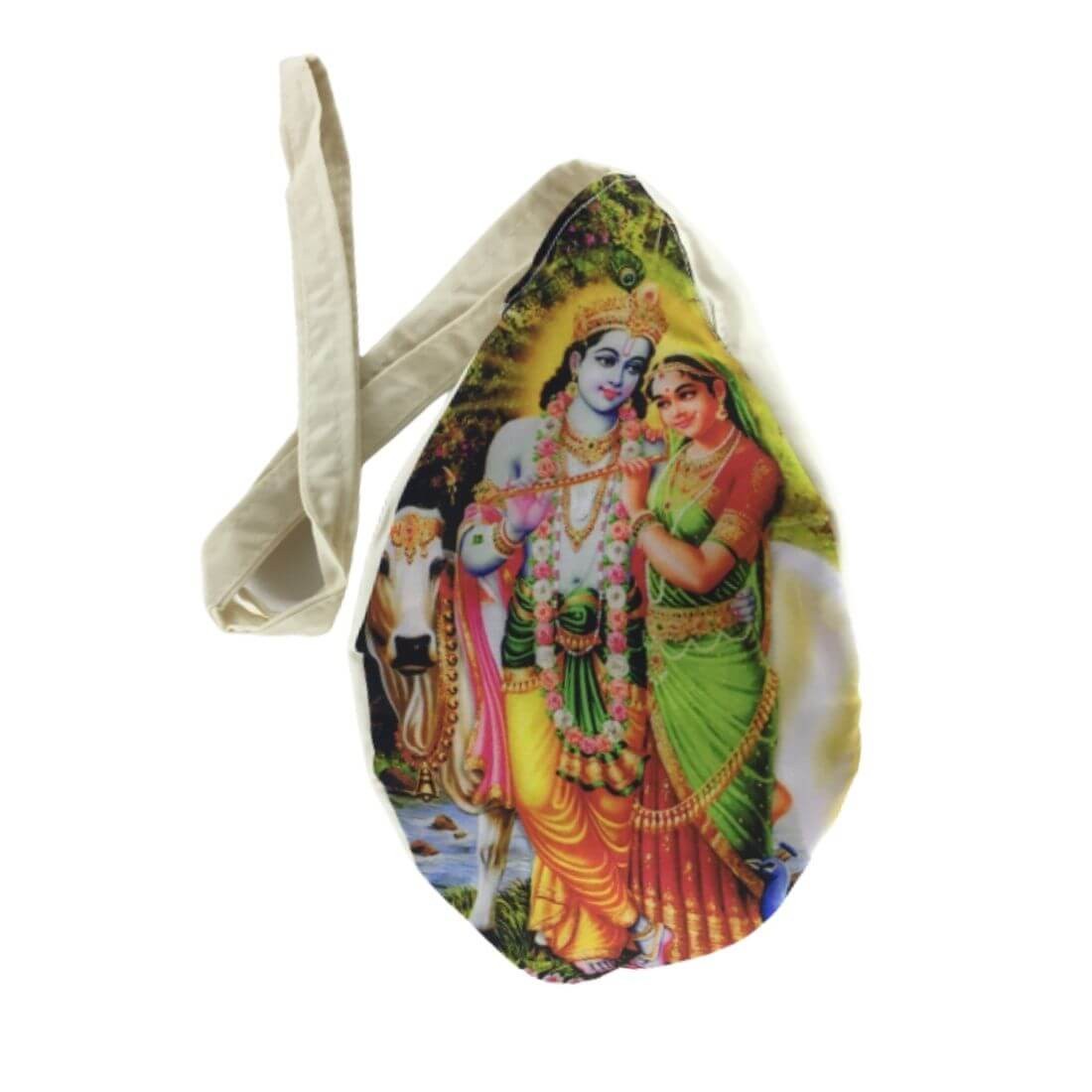 chaitanya Traditional Embroidered Japa Mala Bag/Lord Krishna Japa Bag/Cotton  Bead Bag/Chanting Bag with Zip Pocket (Pack of 1) Potli Multi-color - Price  in India | Flipkart.com