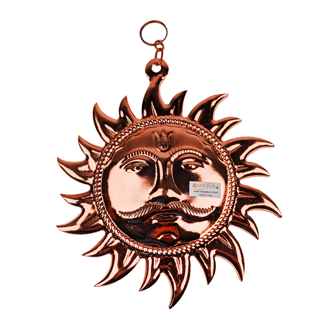 Home Vastu Surya Sun Face for Wall Door Hanging, Decoration & Gift (Size; 6 inch)