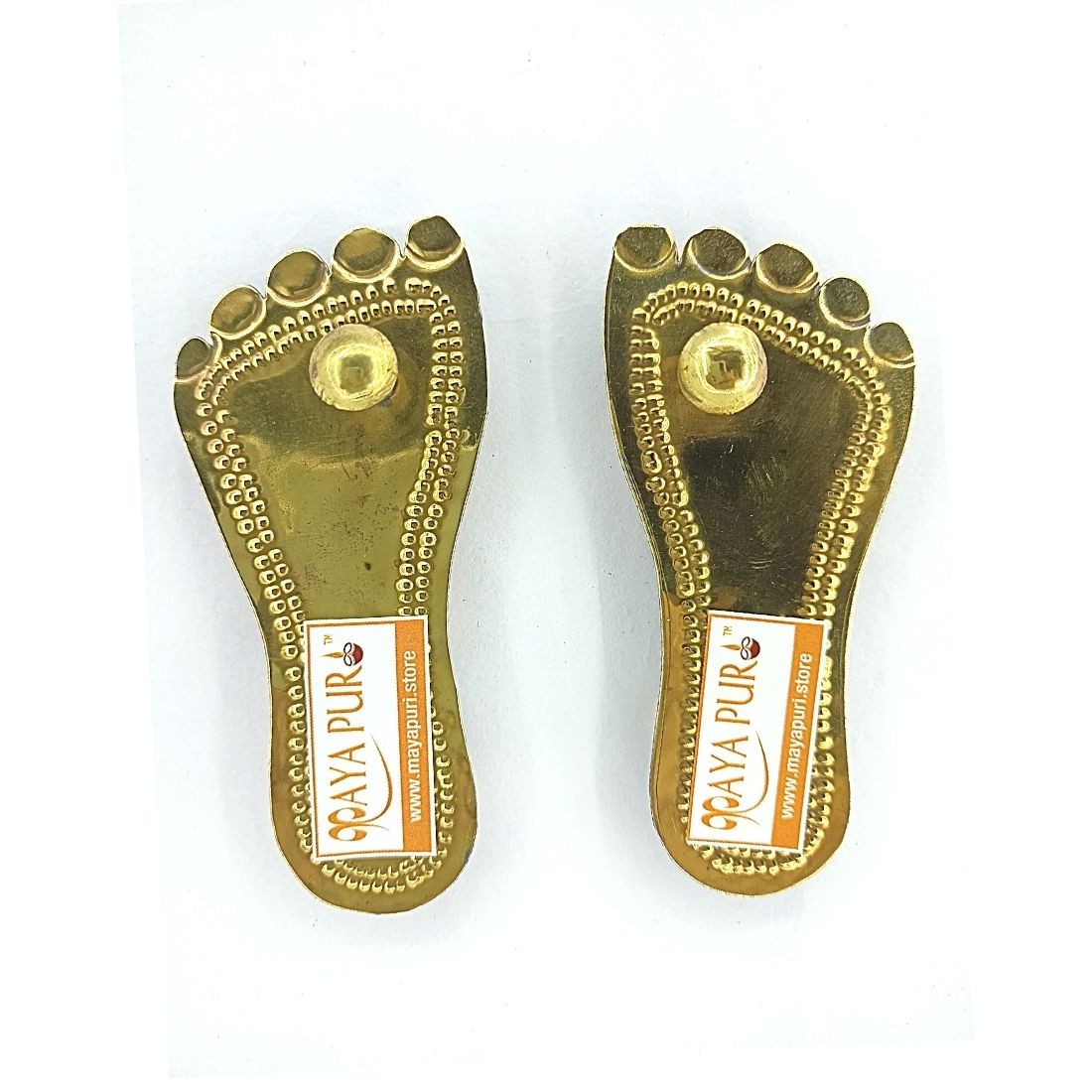 Brass Charan Paduka for God, Kharam or Khadau | God Footwear