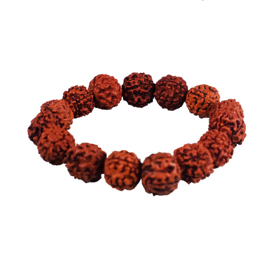 Rudraksha Bracelet Combo For Men and Women (5 Face), Bead Size 8MM (Pack of 2)