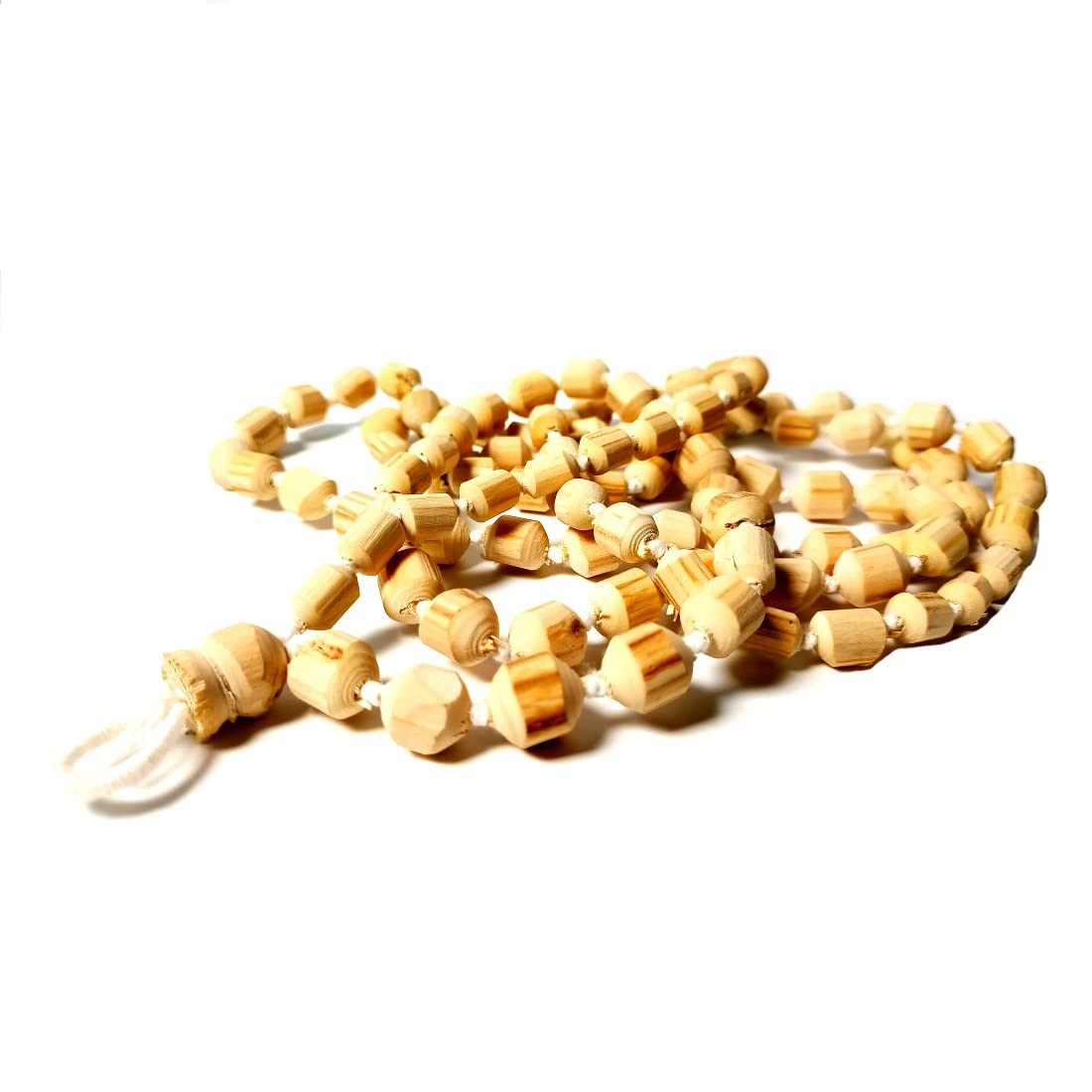 MAYAPURI Tulsi Japa Mala 108 Beads Original for Mantra Jaap, Bead Size: Small to Big